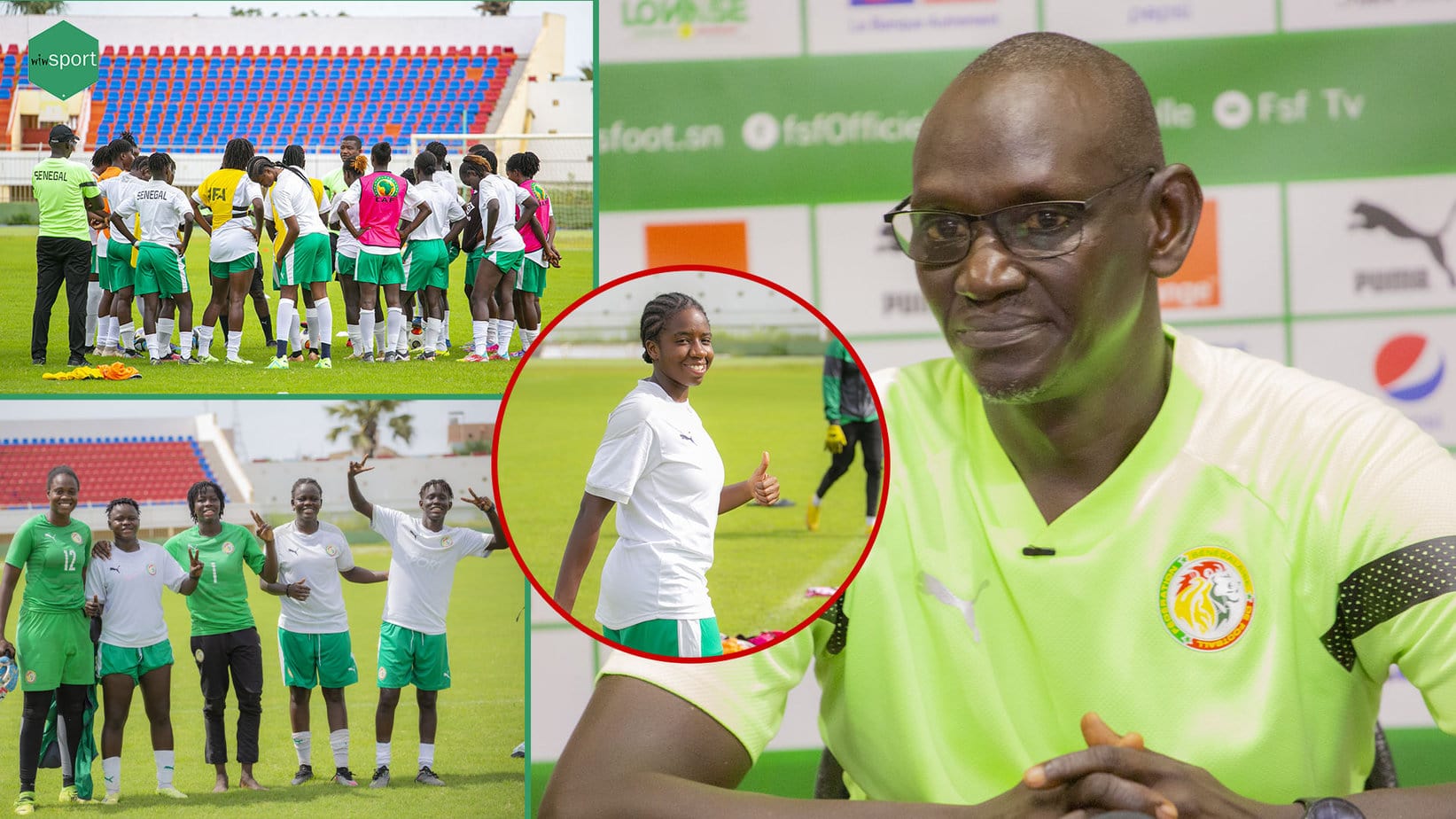 CAN féminine Maroc 2024 : Mame Moussa CISSÉ du Sénégal dévoile sa présélection de 23 Lionnes