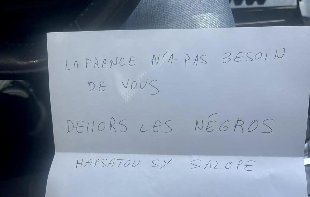 «Dehors les négros» : «l’ignoble message» raciste reçu par des Sénégalais de France