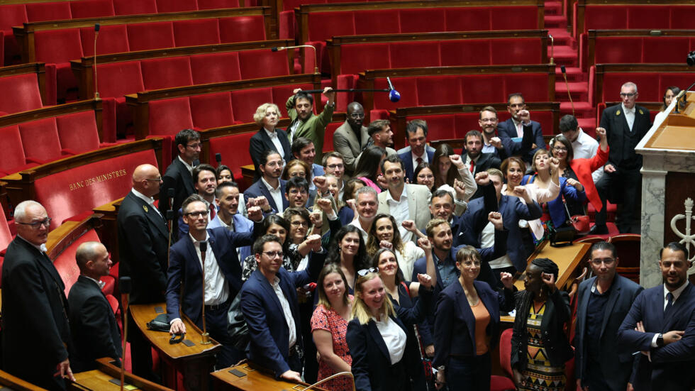 France: l'Assemblée nationale élit ses vice-présidents, l'extrême droite n'obtient aucun poste