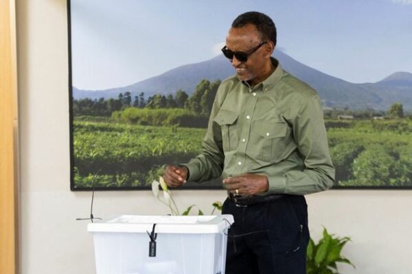 Présidentielle au Rwanda, résultats partiels : Kagame en tête avec 99,15% des voix