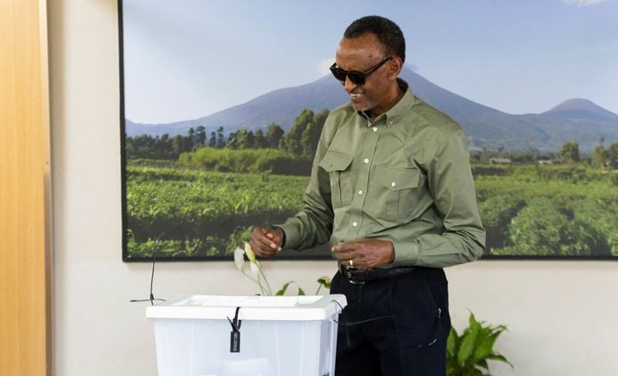 Présidentielle au Rwanda, résultats partiels : Kagame en tête avec 99,15% des voix