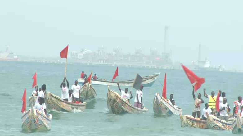 Sénégal : des pêcheurs de Saint-Louis dénoncent l'impact de la plateforme gazière GTA