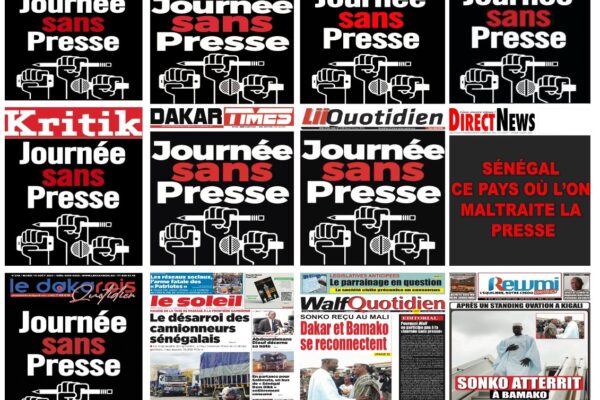 La "Journée sans presse" suivie par la grande majorité des médias...