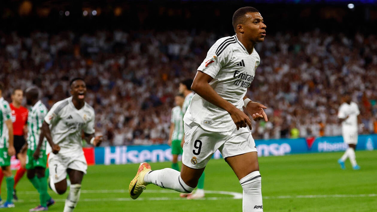 Espagne - Liga : Mbappé ouvre son compteur de buts au Bernabeu avec le Real Madrid